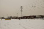 Train arriving to Oakwood yard